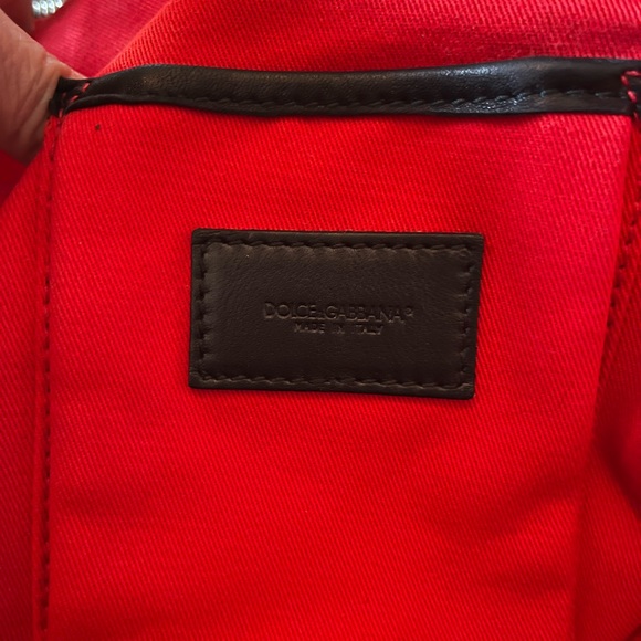 Black Dolce Gabbana Miss Patent leather purse. Barely used no longer need. - Picture 5 of 6